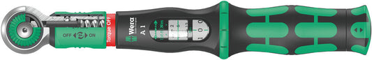 Safe-Torque A 1 torque wrench with 1/4" square head drive, 2-12 Nm