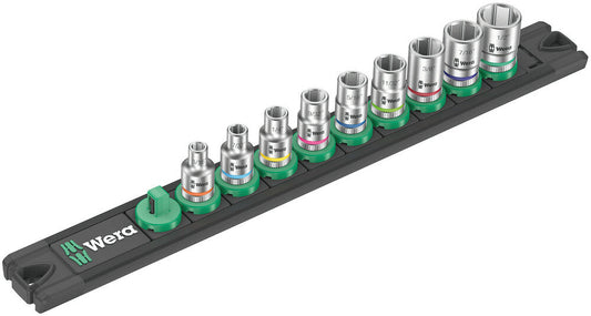 Magnetic socket rail A Imperial 1 Zyklop socket set, 1/4" drive, imperial