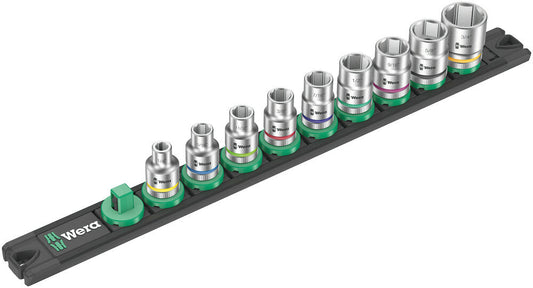 Magnetic socket rail B Imperial 1 Zyklop socket set 3/8" drive, imperial