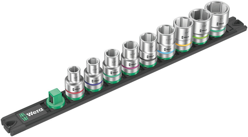 Magnetic socket rail C Imperial 1 Zyklop socket set, 1/2" drive, imperial