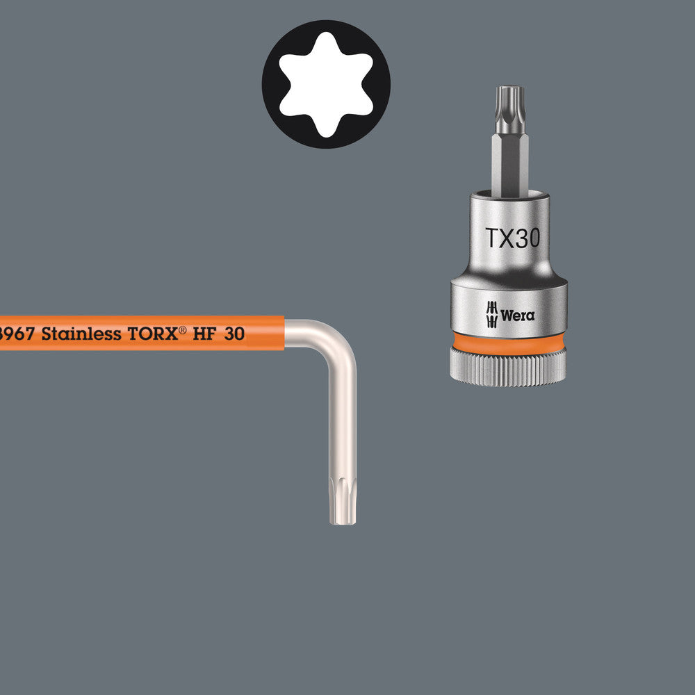 3967 SXL HF TORX® L-key Multicolour with holding function, long, stainless