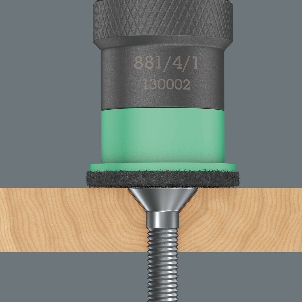 881/4/1 SB Bit holder with variable screw depth limitation