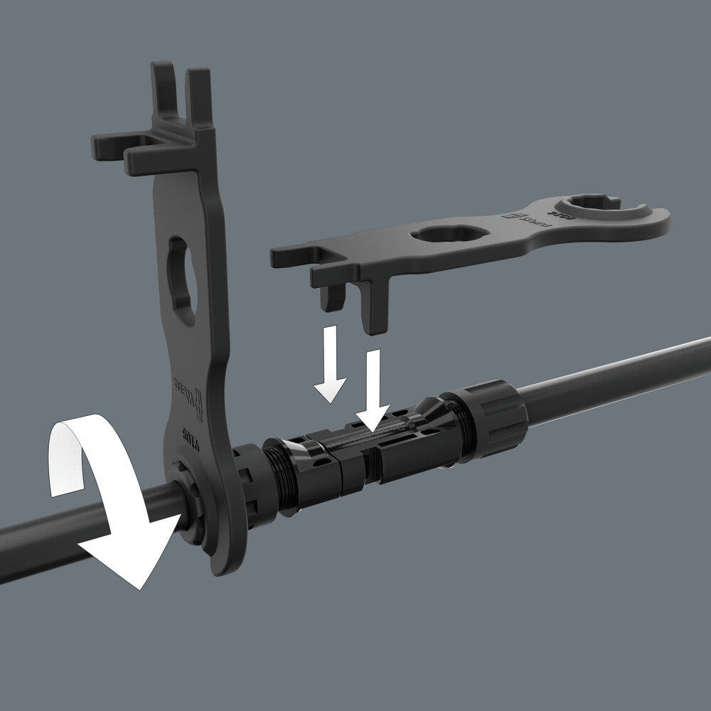 9108/2 PV Set of installation tools for MC4 Solar connectors
