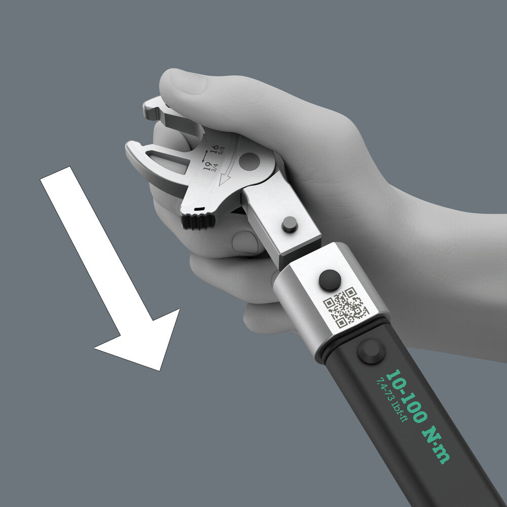 9530 Torque wrench set for heat pumps/air conditioning