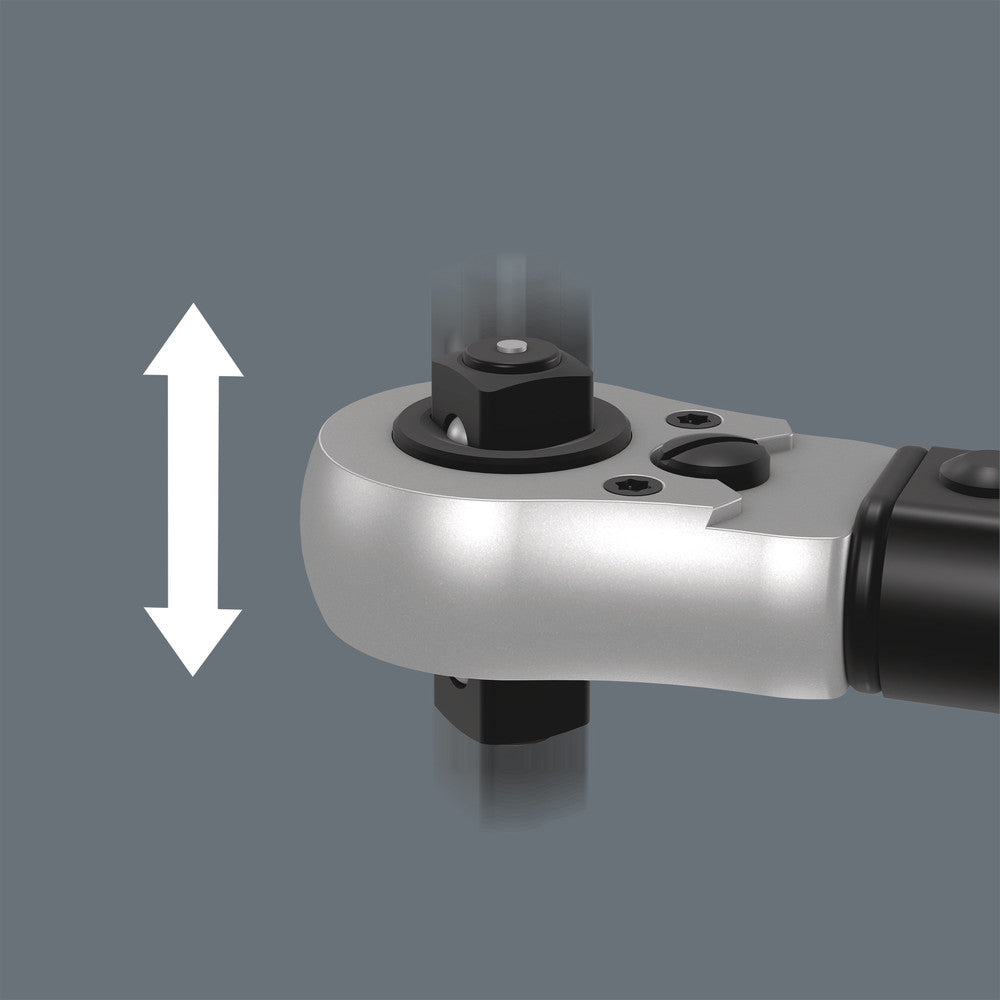 Click-Torque C 3 Push R/L adjustable torque wrench for clockwise and anti-clockwise torque-control, 40-200 Nm