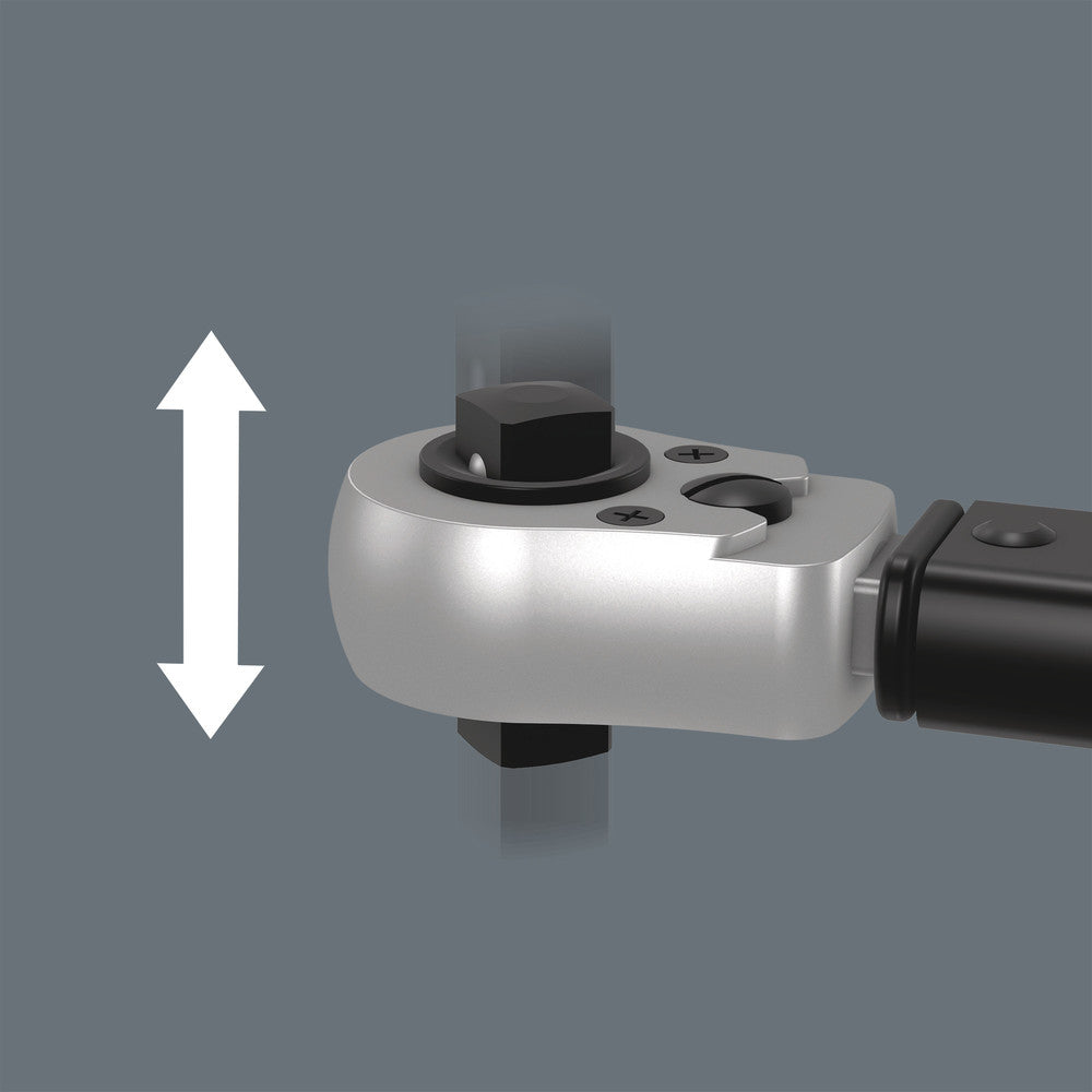 Click-Torque E 1 Push R/L adjustable torque wrench for clockwise and anti-clockwise torque-control, 200-1000 Nm
