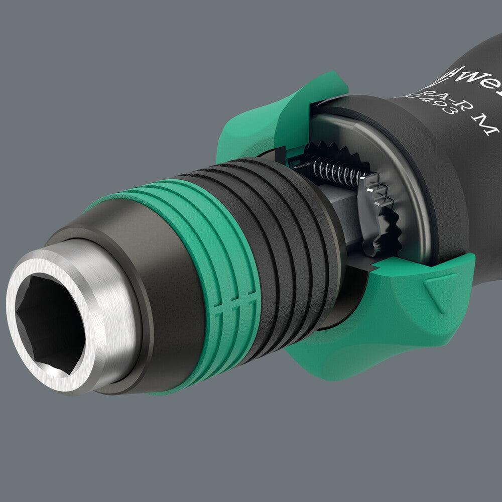 838 RA-R M Bitholding screwdriver with ratchet functionality, 1/4"