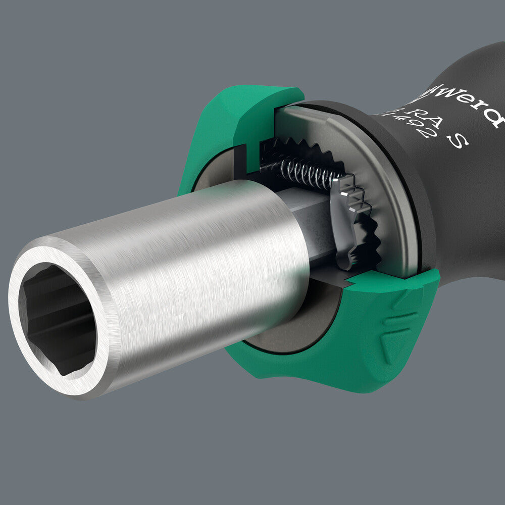 838 RA S Bitholding screwdriver with ratchet functionality, 1/4"