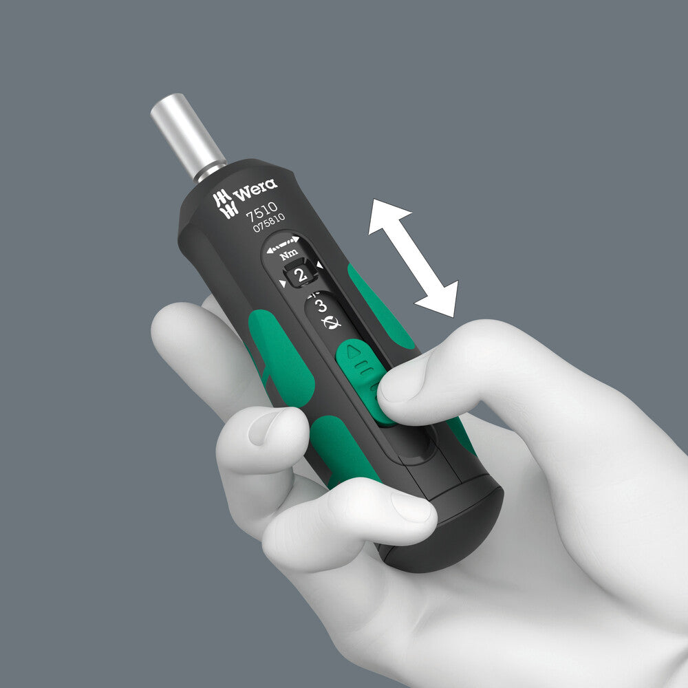 7510 Kraftform Safe-Torque Speed Torque screwdriver, 1-3 Nm