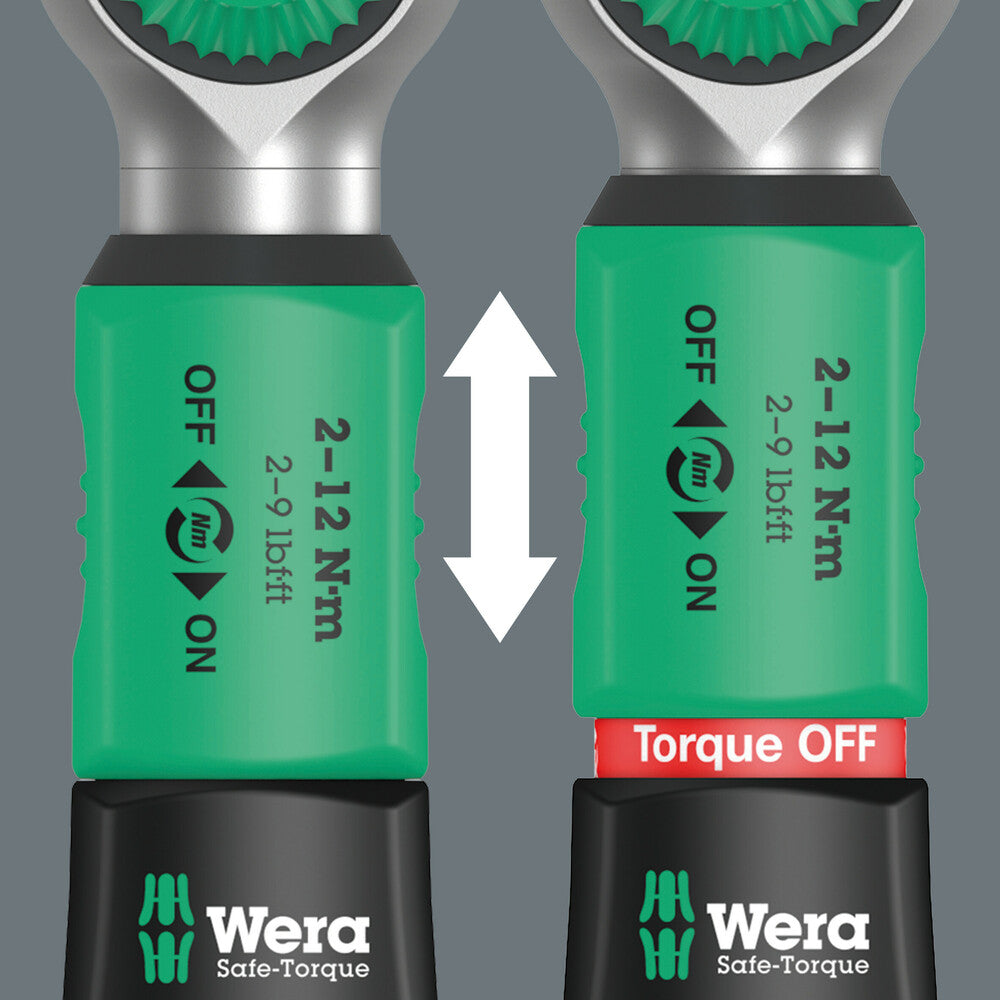 Safe-Torque A 1 Set 1, 1/4" square head drive, 2-12 Nm