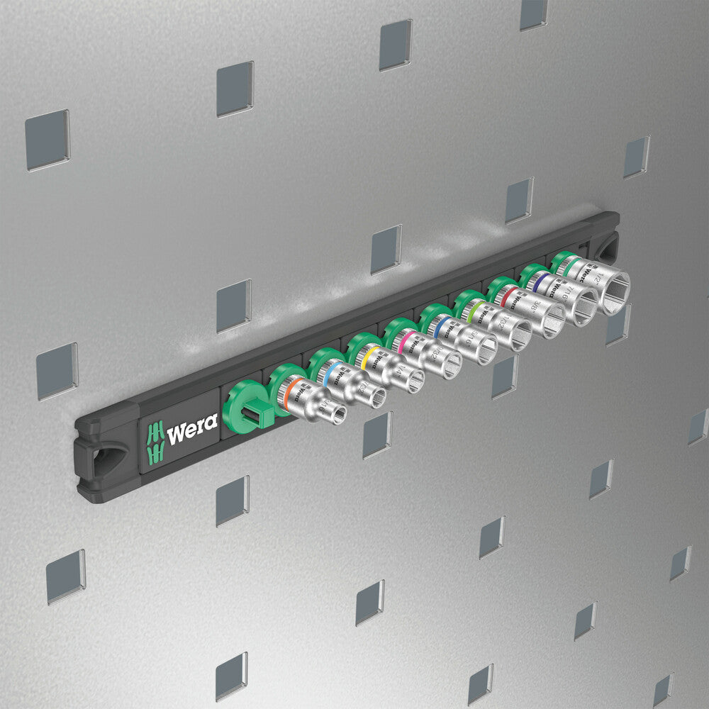 Magnetic socket rail A Imperial 1 Zyklop socket set, 1/4" drive, imperial