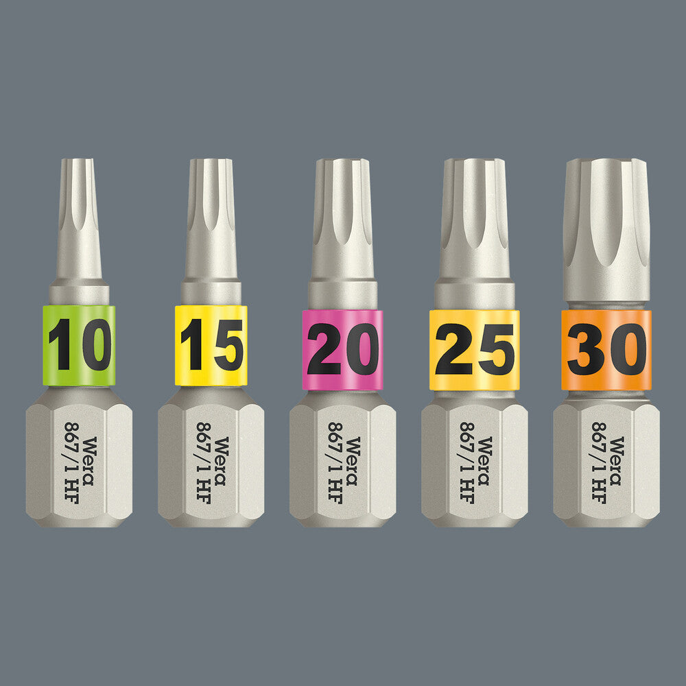 867/1 TORX® HF Bits with holding function