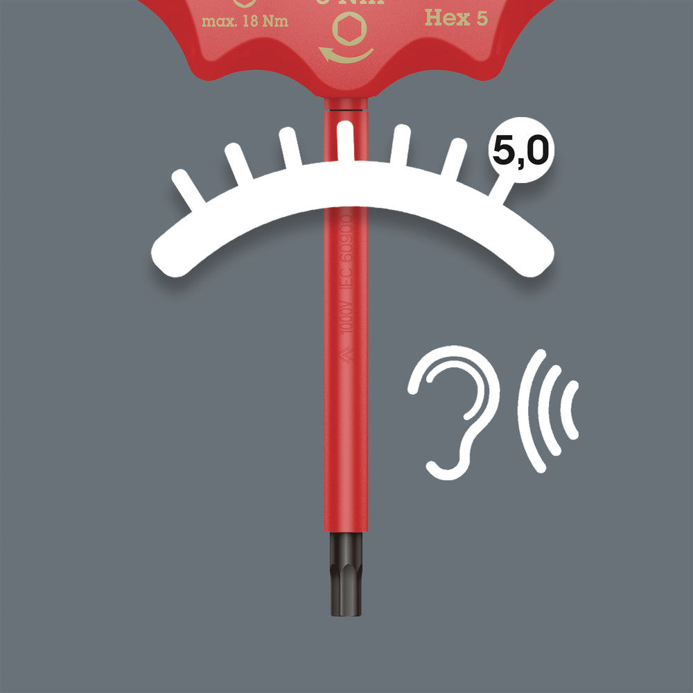 400 i VDE Hex Insulated torque-indicator