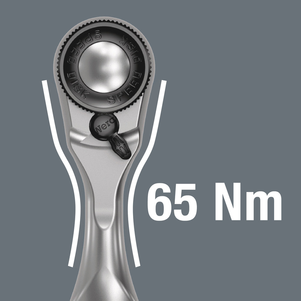 8008 A Zyklop Mini 3 Ratchet with 1/4" drive