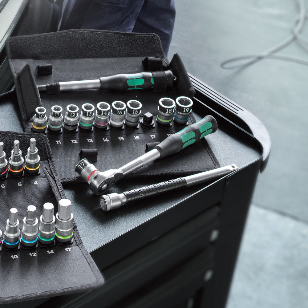 8006 C Zyklop Hybrid Ratchet with switch lever and 1/2" drive