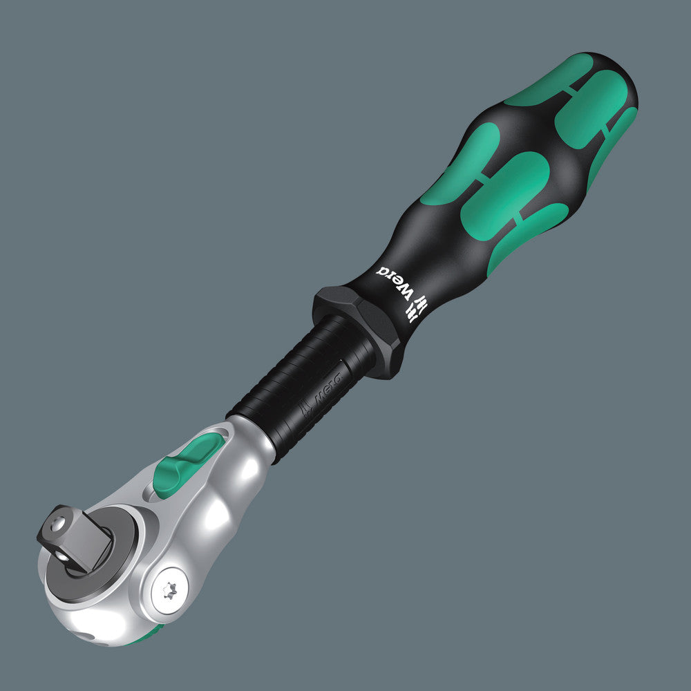 8100 SA 6 Zyklop Speed Ratchet Set, 1/4" drive, metric