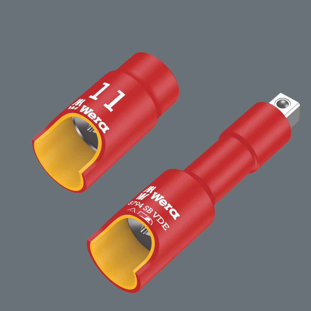 8794 SB VDE Zyklop extension, insulated, short, 3/8"